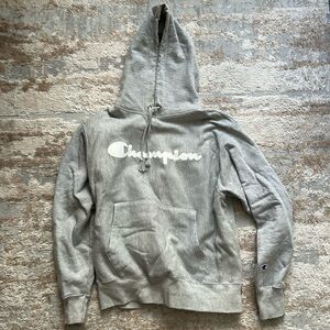 Champion Men’s Reverse Weave Hoodie Sweatshirt - Size Medium